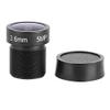 3.6mm Surveillance Security Camera Lens, 5MP HD CCTV Zoom Lens, 90 Degree Wide Angle, Security Replacement Accessories for CCTV Camera view 1
