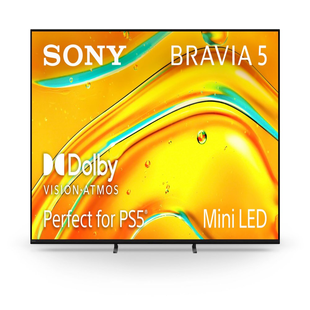 Sony BRAVIA 5 55 Inch TV, Mini LED, 4K Smart Google TV, XR Processor with AI Technology,120hz Television with Dolby Vision/Atmos, Exclusive Features for PlayStation5, K-55XR50