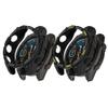 2 Pack Cases for Garmin Tactix 8 AMOLED Protective Cover, Flexible TPU Screen Protector Case Scratch-Resistant Cover Protective Case (Black/Black&Green, Garmin Tactix 8 AMOLED 51mm) view 1