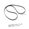 BIUDECO Rubber Cassette Maintenance Belts Tape Recorder Belts Flat Design for Stable Performance view 2