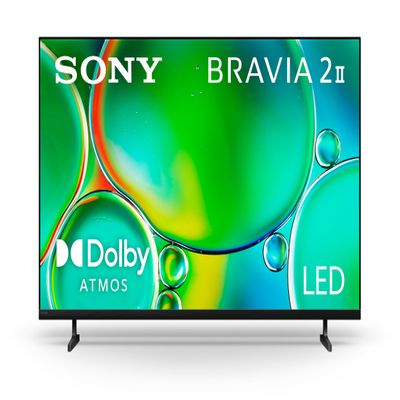Sony BRAVIA 2 II 50 Inch 4K Ultra HD LED Smart TV with Google TV and Exclusive Features for PlayStation5 (K-50S20M2), 2025 Model