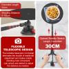 Professional Spinning Camera Rig, 360 Degree Rotating Phone/Camera Slider for Product Photography, with 43.3in/110cm Extension Poles & Suction Cup Base & 30cm Reflective Background Boards view 3