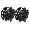 2 Pack Cases for Garmin Tactix 8 AMOLED Protective Cover, Flexible TPU Screen Protector Case Scratch-Resistant Cover Protective Case (Black/black, Garmin Tactix 8 AMOLED 47mm) view 1