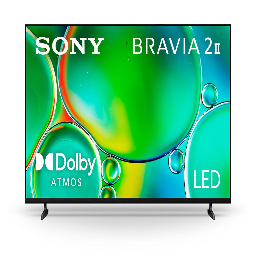 Sony BRAVIA 2 II 55 Inch 4K Ultra HD LED Smart TV with Google TV and Exclusive Features for PlayStation5 (K-55S20M2), 2025 Model