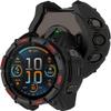 2 Pack Cases for Garmin Tactix 8 AMOLED Protective Cover, Flexible TPU Screen Protector Case Scratch-Resistant Cover Protective Case (Black/Black&Red, Garmin Tactix 8 AMOLED 47mm) view 3