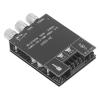 100W 5.0 Two Channels Stereo Audio Receiver Board, Treble and Bass Control Knobs, DC1224V Amplifier Module for Home Theater Sound System view 2