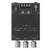 100W 5.0 Two Channels Stereo Audio Receiver Board, Treble and Bass Control Knobs, DC1224V Amplifier Module for Home Theater Sound System view 4