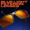 Titan Gaming Glasses, Blue Light Blocking, Night Driving Glasses for Men, Computer Protection, Gift for Gamers view 4