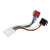 ISO Wiring Harness Connector Adaptor, Car Stereo Harness Wiring Cable Plug Replacement for Juke with Radio Cable, ABS Material, Easy to Install Included view 2