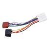 ISO Wiring Harness Connector Adaptor, Car Stereo Harness Wiring Cable Plug Replacement for Juke with Radio Cable, ABS Material, Easy to Install Included view 3