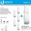 Ubiquiti NSM5 Bundle of 6 NanoStation M5 5GHz Outdoor airMAX CPE 150+Mbps 15+km (Renewed) view 1