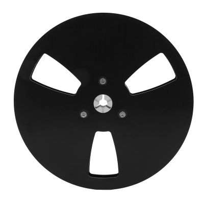 Empty Tape Reel, and Aluminum Alloy, Replacement for Tape Recorder, Low Noise Performance, with Universal Compatibility for Audio Setup, Made of