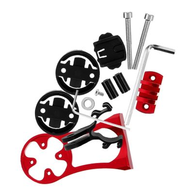 ARTSEWPLY Handlebar Riser Bike Speedometer Mount Aluminum Alloy Bike Extension Rack