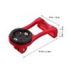 ARTSEWPLY Handlebar Riser Bike Speedometer Mount Aluminum Alloy Bike Extension Rack view 2