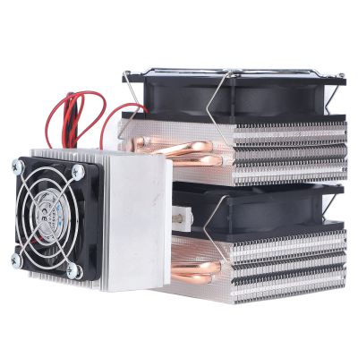 Peltier Cooler Thermoelectric Cooler 180W Water Chiller Cooling Module for Semiconductor Refrigeration Industrial Equipment Air Cooling Device