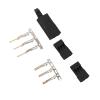Ylwxzenith JR Plug Fine Crafts Kit, Superior Performance Simple, Premium ABS Brass Material, Model 11.031, Wide Application for Electronic Instruments Model Aircraft view 2