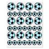Mobiusea Creation 660 Pcs Holographic Soccer Stickers - Waterproof Sports Ball Stickers for Scrapbooking, Soccer Water Bottle Sticker, Party Decoration, and Party Favor Sports Sticker view 1