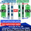 10~40PCS EGBO 1S 3.2V 3.7V 3A LiFePO4 / Lithium Li-ion BMS PCM Protection Pcm for 18650 32650 Packs (Color: 10PCS 3.2V) view 3