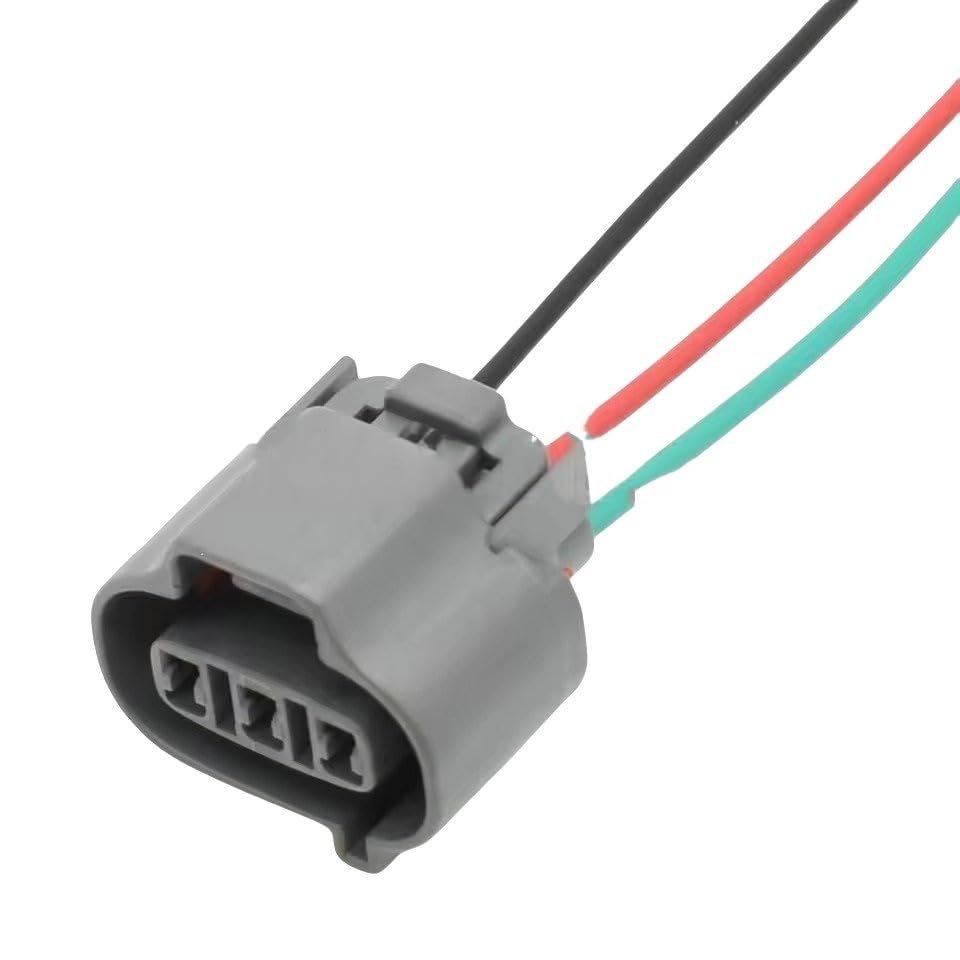 KUN SR Car 3 pin Plug 6189-0027 Speed se/n*/SOR Water Proof Male and Female Connector 90980-12D33 9098012D33 with pins and Sealing Wire(Female Wire)