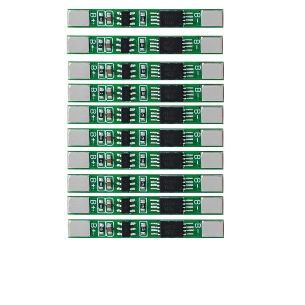 10~40PCS EGBO 1S 3.2V 3.7V 3A LiFePO4 / Lithium Li-ion BMS PCM Protection Pcm for 18650 32650 Packs (Color: 10PCS 3.7V)