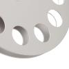 1/4 7 Inch Empty Aluminum Alloy Take Up Reel to Reel Small Hub, 11 Holes Empty Tape Reel for Nab, Long Play Analog Recording Tape (Silver) view 2