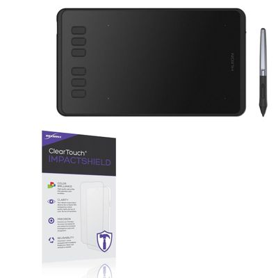 BoxWave Screen Protector Compatible with Huion Inspiroy H640P - ClearTouch ImpactShield (2-Pack), Impenetrable Screen Protector Flexible Film