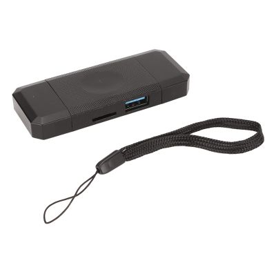 3 in 1 USB C Card Reader, OTG Support, High Speed ABS Casing, Memory Card Reader for PC Phone Tablet, Secure Digital Micro Card Compatible