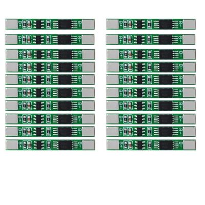 10~40PCS EGBO 1S 3.2V 3.7V 3A LiFePO4 / Lithium Li-ion BMS PCM Protection Pcm for 18650 32650 Packs (Color: 20PCS 3.7V)