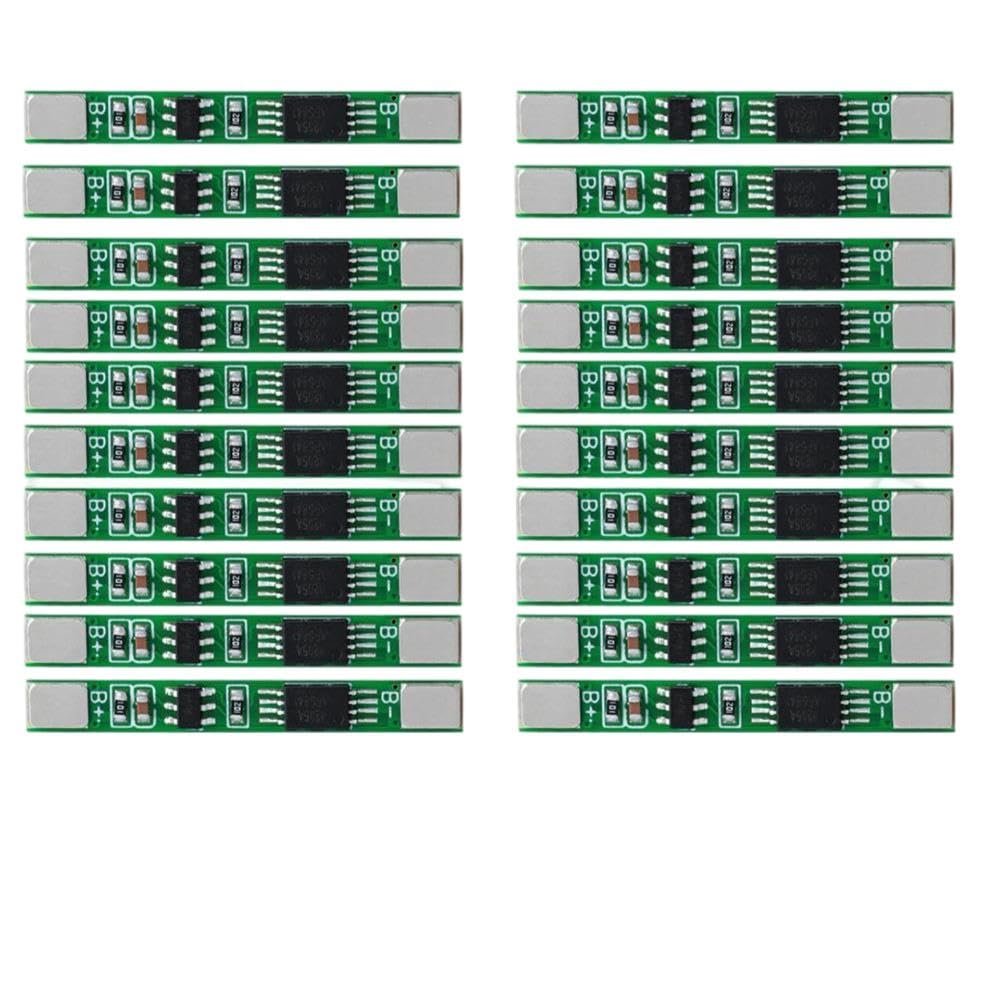 10~40PCS EGBO 1S 3.2V 3.7V 3A LiFePO4 / Lithium Li-ion BMS PCM Protection Pcm for 18650 32650 Packs (Color: 20PCS 3.7V)