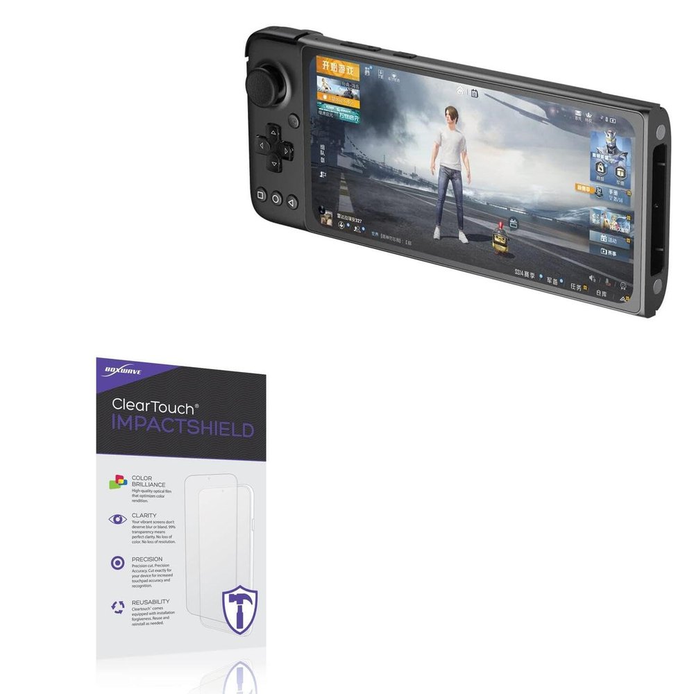BoxWave Screen Protector Compatible with 6 Goodlife623 GPD XP Plus - ClearTouch ImpactShield (2-Pack), Impenetrable Screen Protector Flexible Film