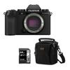 Fujifilm X-S20 Mirrorless Camera, Black, Bundle with 64GB SDXC Memory Card, Shoulder Bag, 1 Year Limited Warranty view 1