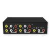 4 Input Video Composite Switcher 4Way Switcher for Seamlessly Signals Switching On Standard Video Connectors view 4