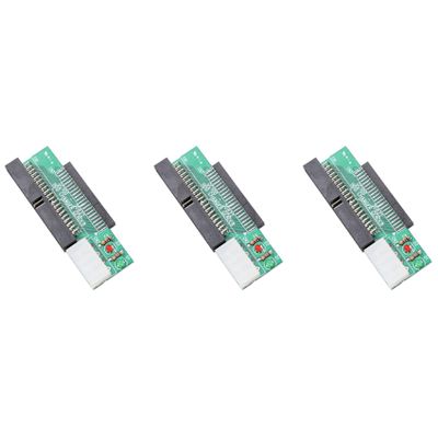 Bloepum 3X 44Pin 2.5 Inch IDE to 3.5 Inch IDE 40Pin Interface Hard Disk Drive HDD Converter Adapter for Laptop Desktop Pc
