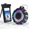 HEYSONG Bluetooth Shower Speaker + Waterproof Phone Pouch  Rugged & Ready for Any Wet Adventure view 1