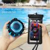 HEYSONG Bluetooth Shower Speaker + Waterproof Phone Pouch  Rugged & Ready for Any Wet Adventure view 3