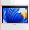 BEWEGNLNHK Retractable Auto-Locking Projection Screen, Manual Pull Down Projector Screen, 60" 72" Movie Screen for Home Cinema, Wall Ceiling Mount(72Inch 4:3) view 1