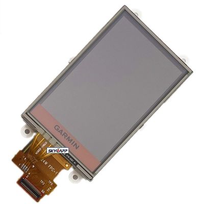 2.6" Inch 50Pins LCD Screen Replacement (Touch Included) for Garmin Approach G3 Fix Cracked/Black Screen & Touch Failure, Display Integrated Touch Digitizer WD-F1624W-7FLWH FPC-1