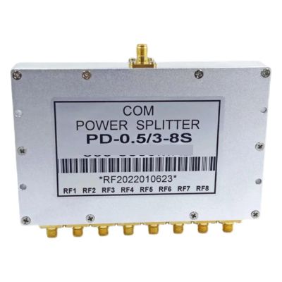 EVPZPLKMGT 8 Way SMA Power Splitter, 500mhz~6000MHz, SMA Female Power Divider, Signal Cable Splitter, Female Divider Distributor 2.4G 5.8G(500-3000MHZ)