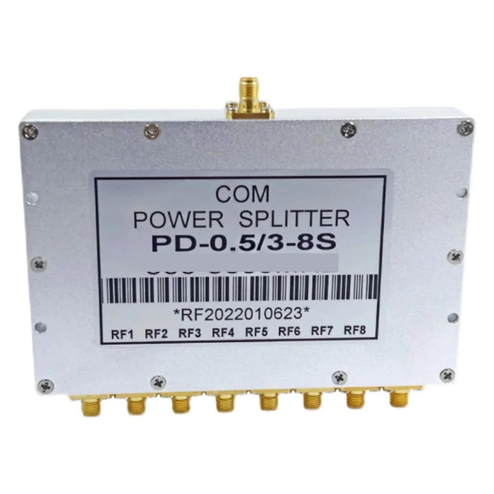 EVPZPLKMGT 8 Way SMA Power Splitter, 500mhz~6000MHz, SMA Female Power Divider, Signal Cable Splitter, Female Divider Distributor 2.4G 5.8G(500-3000MHZ)
