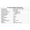 EVPZPLKMGT SMA Microstrip Power Splitter, One Point Two, 2-8GHz RF Power Splitter Combiner 10W view 2