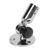 Marine Antenna Base Mount 316 Stainless Steel 180 Degree Adjustable Weather Boat Ratchet Rail Mount for 19mm Diameter Rail view 4