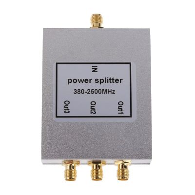 EVPZPLKMGT 3 Way SMA Power Splitter, 380mhz~2500MHz, SMA Female Power Divider, Signal Cable Splitter Female Divider