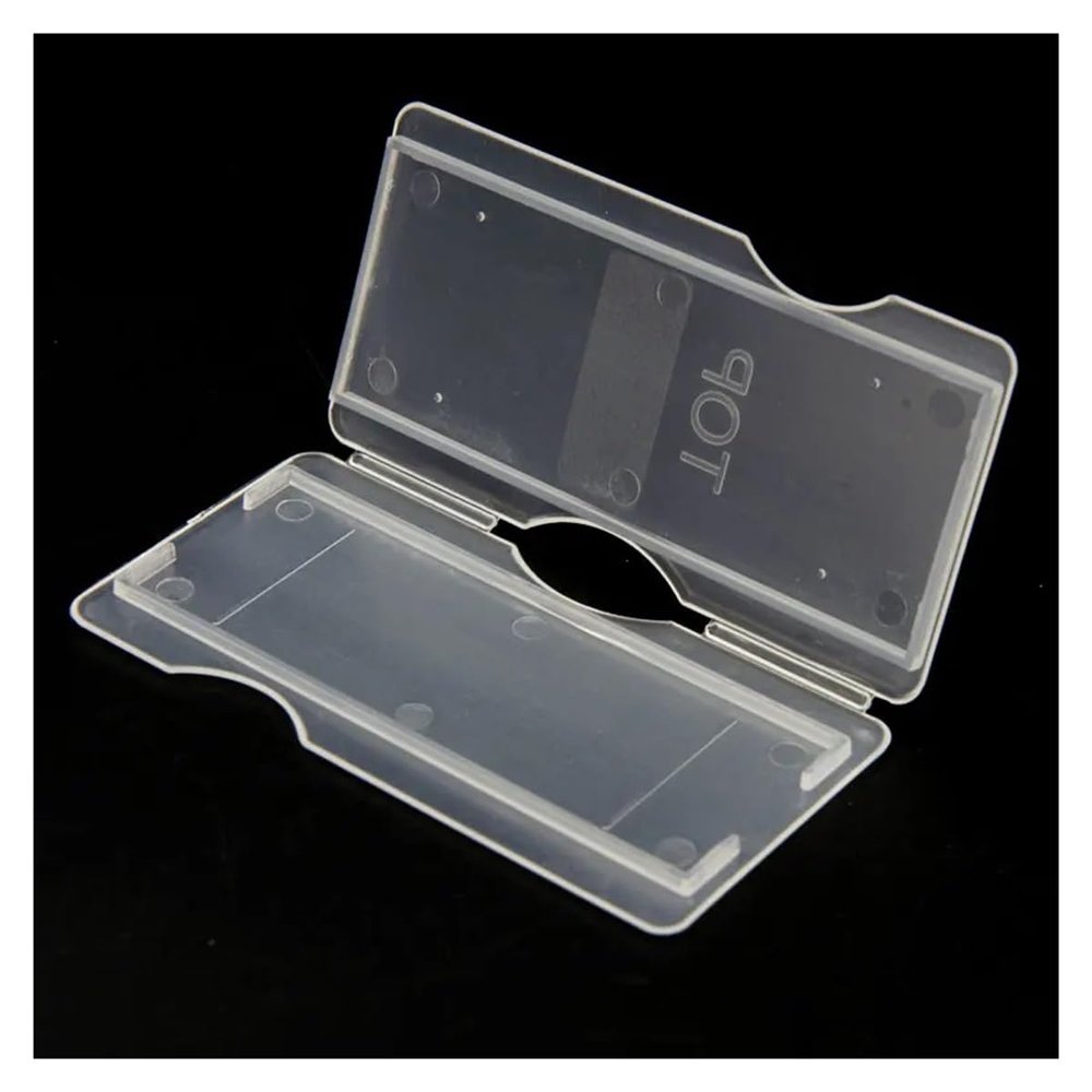 JOEBO Microscope Kit 10PCS Portable Lab Slides Storage Box Holder Plastic Microscope Storeage Boxes Microscope Lens Adapters(1)