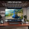 4K Monitor, Z-Edge 27 inch IPS Monitor, UHD 3840x2160 IPS Computer Monitor, 450 cd/m, 160Hz Refresh Rate, 1ms Response Time, G274K Ultra-Thin Bezel view 3