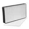 RANETLIO 23040051/23040055 / 22040005 Replacement Air Filter Replacement for Eiki EK-500U EK-501W EK-502X EK-502XL EK-512X EK-510U Projector Dust Filter view 1