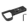 ASHATA for ZV E10II Camera Base Mount Bracket, Aluminum Tripod Mount Quick Release Baseplate for ZV E10II, 1/4 3/8 Inch Holes, Base for Arca, for Vertical view 1