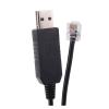 DUYHGS LX200 AUTOSTAR II Telescope Control Cable CP2102 Chip PC RS232 Serial RJ11 RJ12 6P4C Replace Hand Control Cable(1.8M) view 1