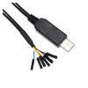 DUYHGS FT232RL USB UART TTL 5V 3V3 to 6PIN 0.1" Pitch Jumper Download Cable TTL-232R-5V VCC GND TXD RXD CTS RTS(5M,TTL 5V 1X1 6P) view 1