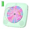 CD Player Portable Bluetooth Rechargeable: CD Players for Home Kegaudio 1800mAh Desktop Wall CD Player with Speakers with Dust Cover FM Radio USB Remote Control view 1