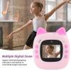 Cute Selfie Instant Print Camera with 20MP Dual Lens, 2 Inch Screen, 3 Rolls Print Paper for Boys Girls (P Ink) view 3